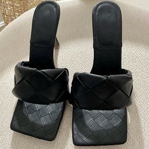 Black Mule Heels (Women's)